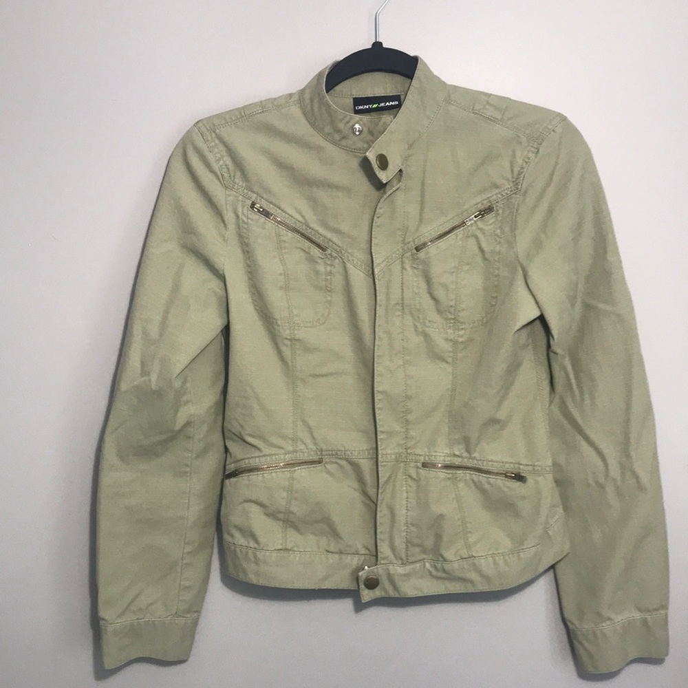 DKNY Fitted Army Jacket